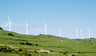 Mt. Maebong Wind Power Photo