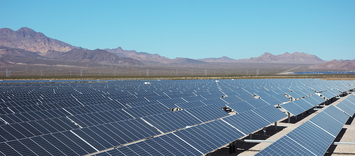 PV Power Plant Project in Boulder City, USA Photo