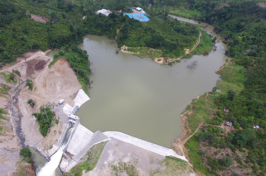 Tanggamus Hydropower Plant in Indonesia Photo