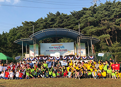 Soccer match organized by the executive directors of Boryeong P.G. Site Div.