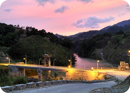 Wampu Hydropower Plant in Indonesia Photo