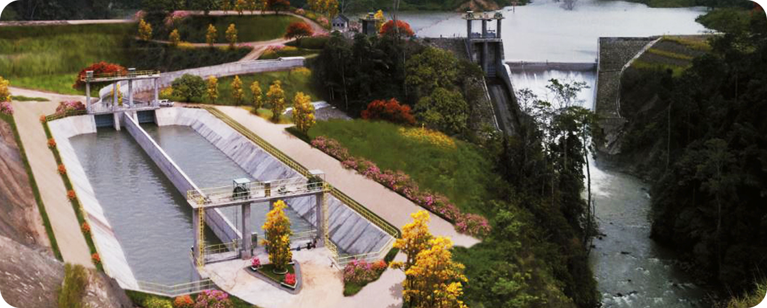 Tanggamus Hydropower Plant in Indonesia