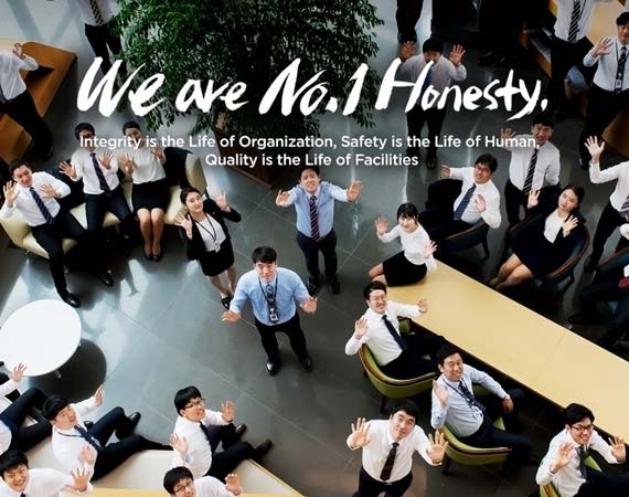 <p>We are No.1 Honesty,</p><p>Integrity is the Life of Organization, Safety is the Life of Human, Quality is the Life of Facilities<br></p>