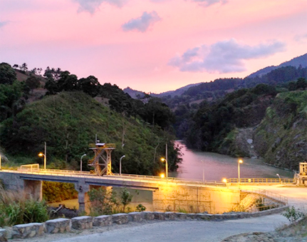 Wampu Hydropower Plant (45MW) Panoramic photo