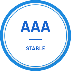 한국기업평가(주) AAA(STABLE)